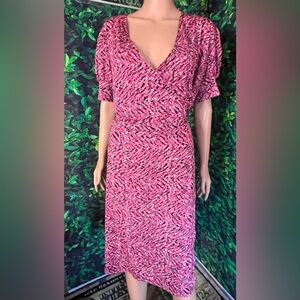 Ashley Stewart wrap around tie in the back dress